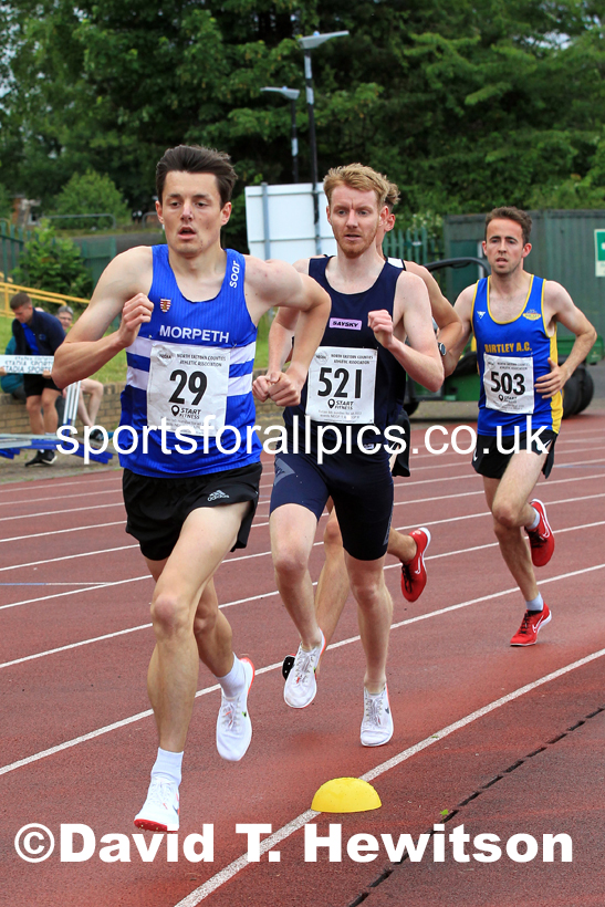 3000 metres, 2022 NEGP Monkton No 4, June 29th. Photo: David T. Hewitson/Sports for All Pics